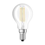 Ledvance Classic LED E14 Pera Filamento Chiara 4.8W 470lm - 827 Bianco Molto Caldo | Dimmerabile - Sostitua 40W