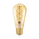 Ledvance Vintage 1906 LED E27 Pera Oro 4W 300lm - 820 Bianco Molto Caldo | Dimmerabile - Sostitua 25W