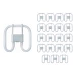 Confezione Multipack 20x Osram CFL Piazza 28W - 827 Bianco Molto Caldo | 2 Pin