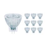 Confezione Multipack 10x Osram Parathom Faretti LED GU4 MR11 3.2W 184lm 36D - 927 Bianco Molto Caldo | Miglior resa cromatica - Dimmerabile - Sostitutiva 20W