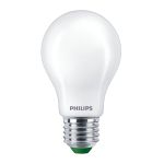Philips MASTER LED Bulbo Ultra Efficient E27 Pera Ghiaccio 2.3W 485lm - 827 Bianco Molto Caldo | Sostitutiva 40W