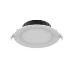 Noxion Downlight LED Hera Piatto Bianca 9W 900lm - 827-840 CCT | 132mm - Ritaglio 118mm