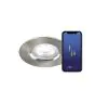Nordlux Don Smart Faretti LED Brushed Nickel 4.7W 320lm 60D - 822-865 Regolabile Bianca + RGB | 85mm - IP65