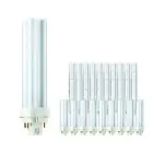 Confezione Multipack 50x Philips MASTER PL-C 18W - 830 Luce Calda | 4 Pin