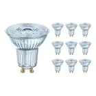 Confezione Multipack 10x Osram Parathom Faretti LED GU10 PAR16 4.3W 350lm 36D - 830 Luce Calda | Sostitutiva 50W