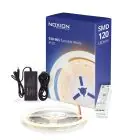 Noxion Strisce LED Naga 5 Metro Set completo - Smart Wifi - 24V - 120LEDs/m - 9.6W/m - 930-965 Regolabile Bianca | 8mm - IP20 - Miglior Resa Cromatica - SMD2835